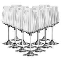 WEISSWEINGLÄSER Lifestyle transparent 440 ml 12er Set - Transparent, Glas (0.44L) - Spiegelau
