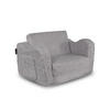 KINDERSESSEL Conni Grau 60 x 36 cm ausklappbar - Grau, Textil (60/36/36cm) - Vicco