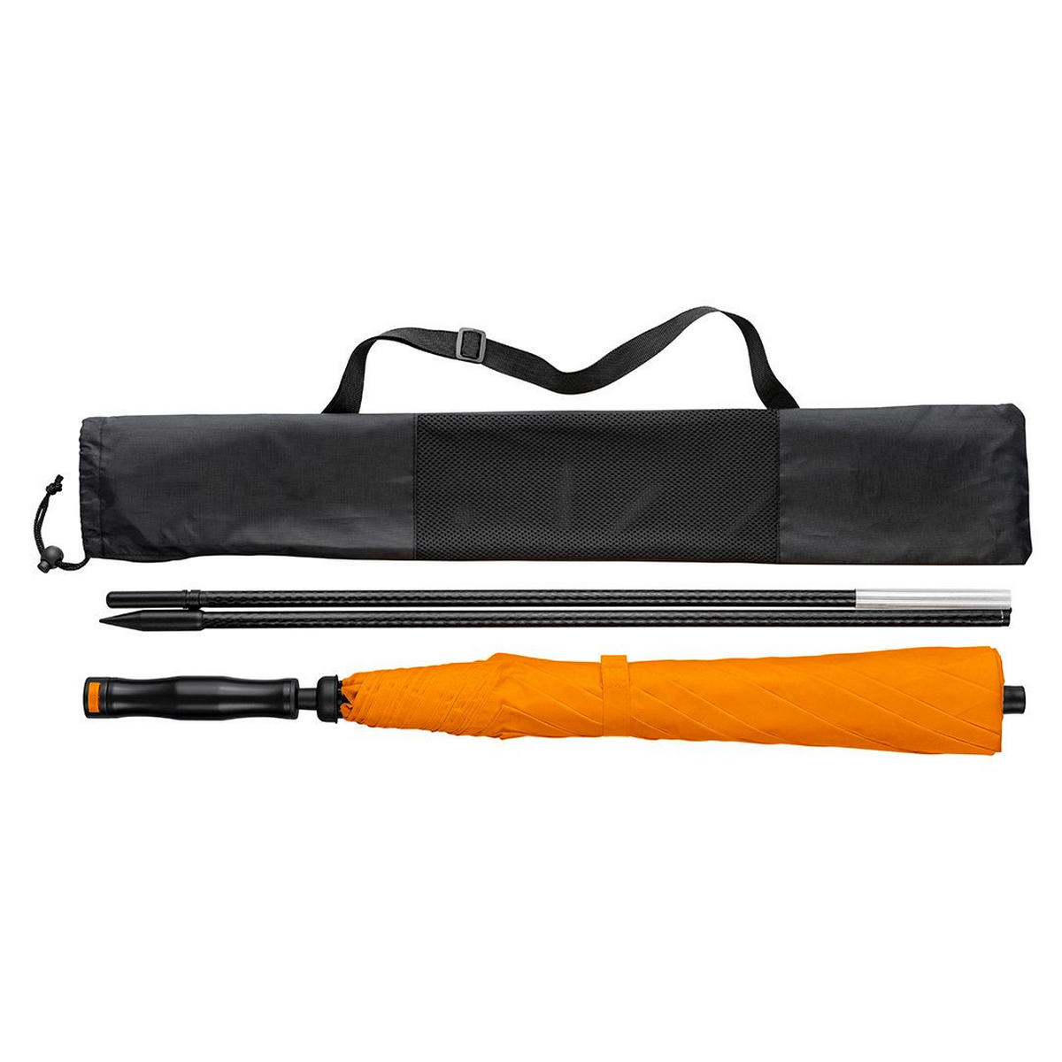 SONNENSCHIRM 147/147/71 cm - Orange, Kunststoff (147/147cm) - FARE