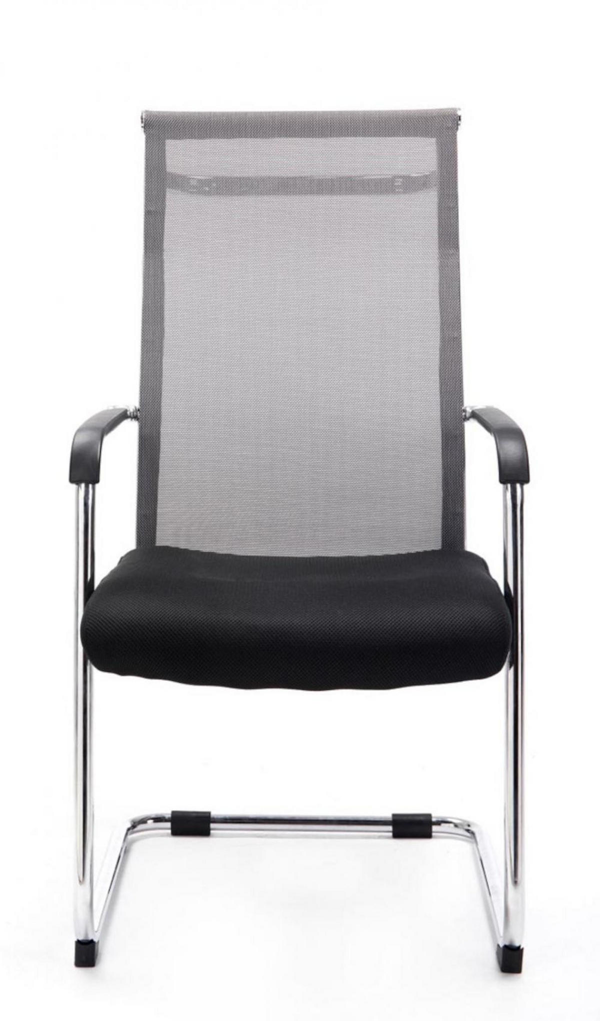 STUHL 2er Set Lederlook grau - Grau, Textil/Metall (55/106.5/62cm) - CLP
