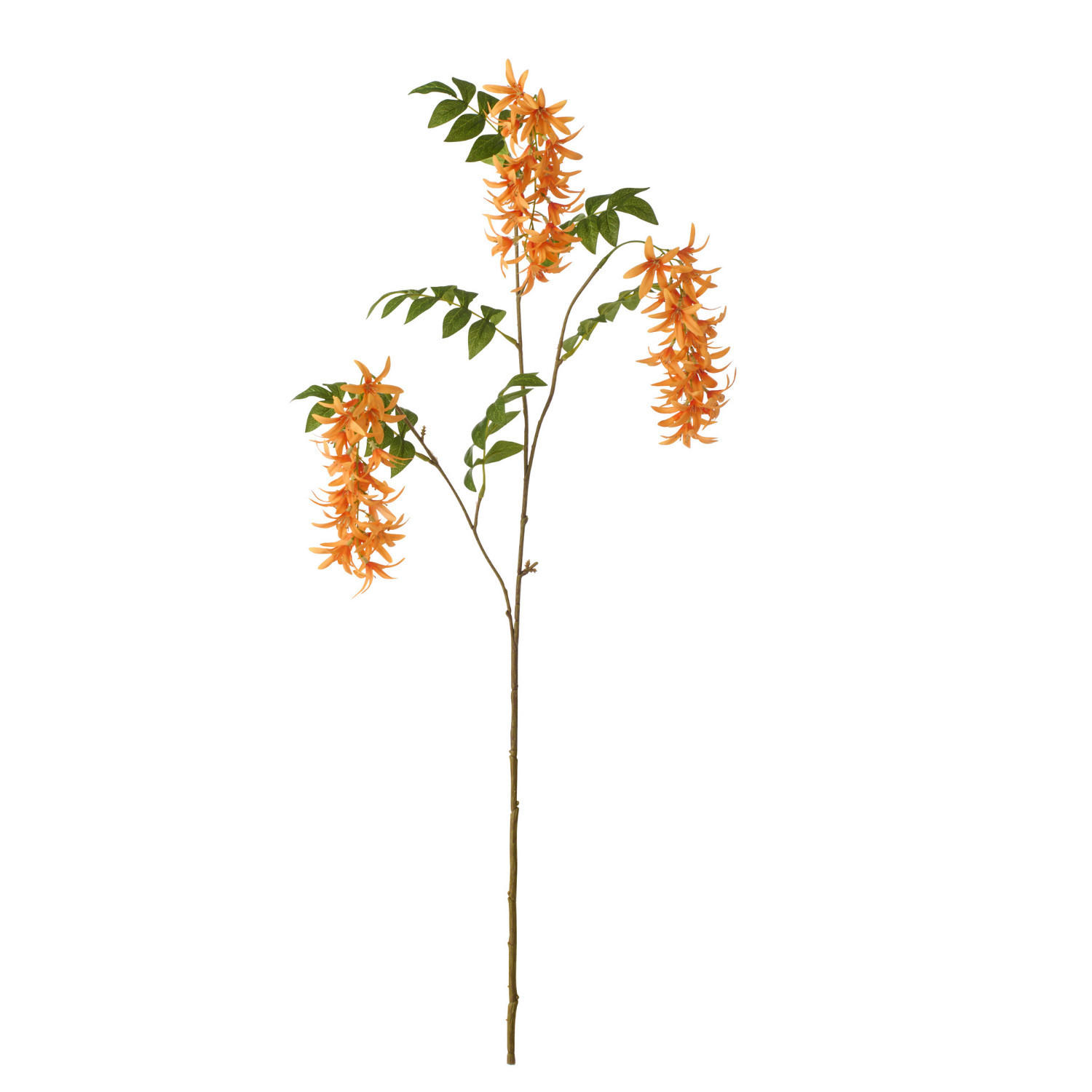 BLUME TWEEDIA (2ER SET) - Orange, Textil (7cm) - J-Line