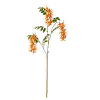BLUME TWEEDIA (2ER SET) - Orange, Textil (7cm) - J-Line