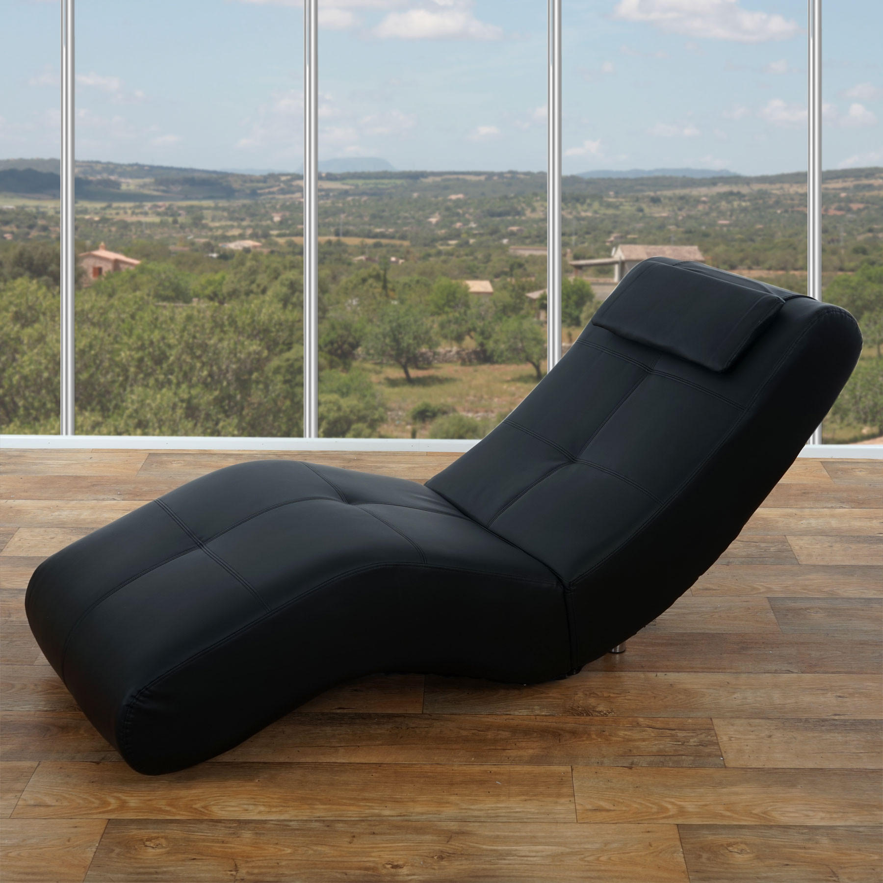 RELAXLIEGEFORLI Schwarz - Schwarz, Textil (67/76/168cm) - MCW