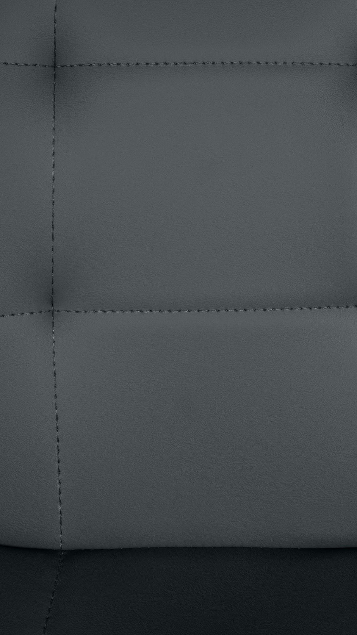 BARHOCKER Metall grau - Grau, Textil/Metall (47/58/56cm) - CLP