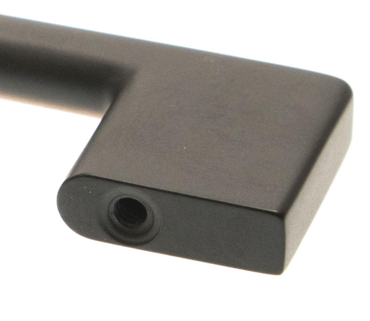 MÖBELGRIFF BA 192mm, Küchengriff Anthrazit matt, Türgriff Easy - Anthrazit, Metall (0.8/2.8/22.6cm)