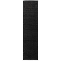 HOCHFLOR VELOURS LÄUFER TEPPICH LUNA - Anthrazit, Textil (100/400cm) - Snapstyle