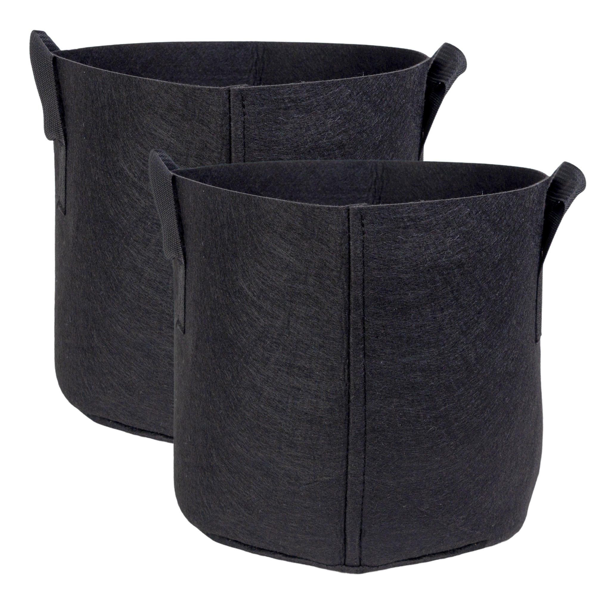 Intirilife Pflanzsack Schwarz