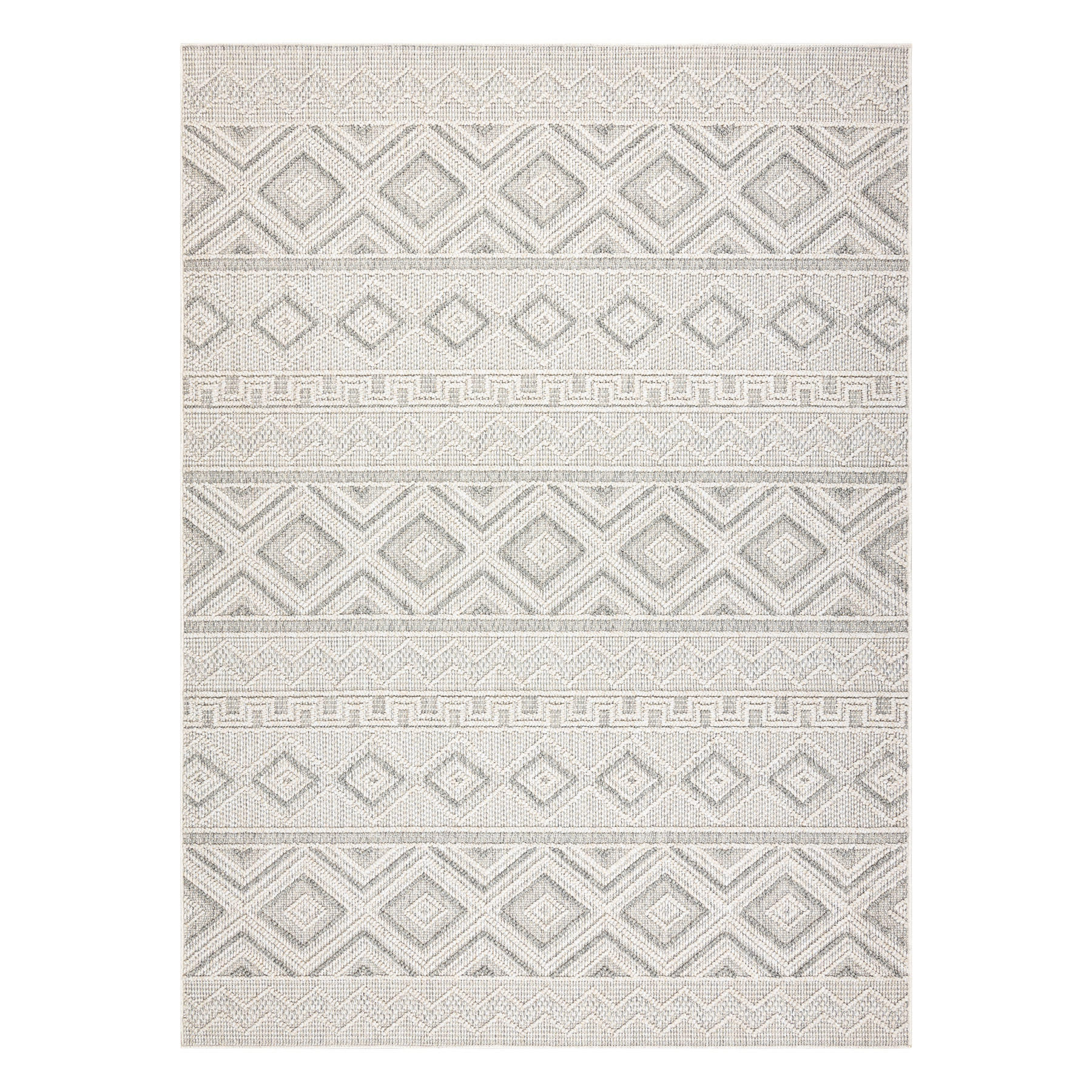 TEPPICH Origi 120/170 cm - Grau, Textil (120/170cm) - rugsX