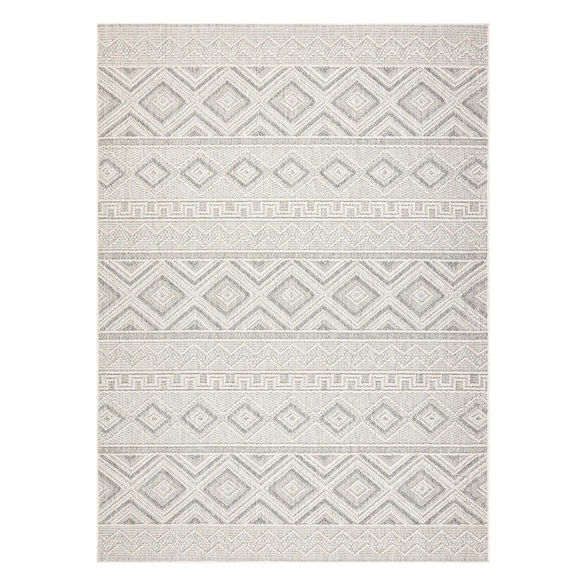 TEPPICH Origi 200/290 cm - Grau, Textil (200/290cm) - rugsX