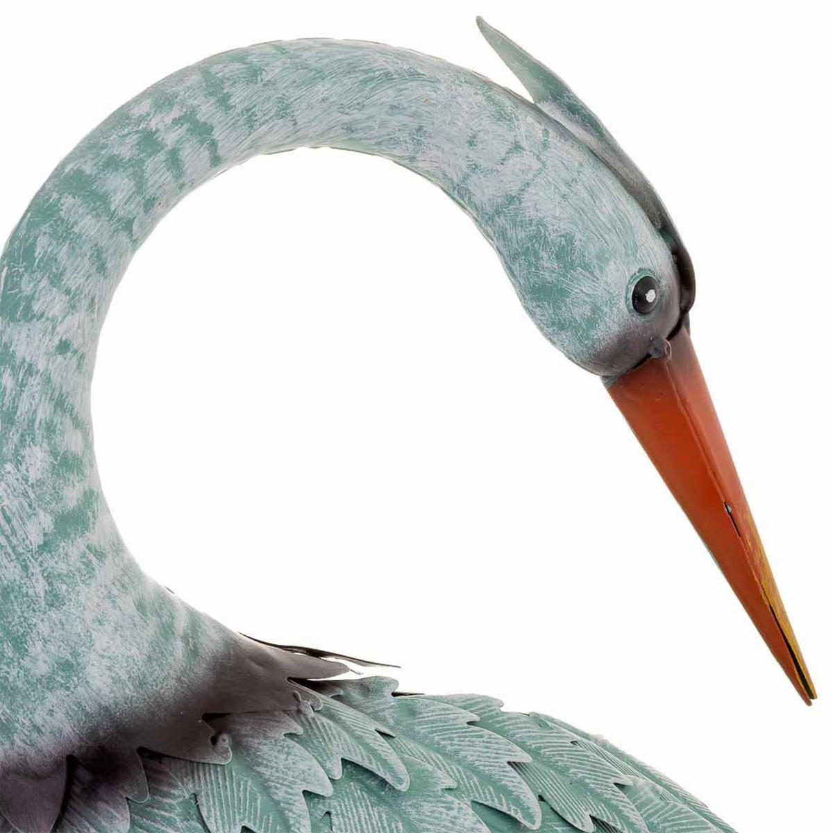 FIGUR aus metall 28x18x78cm - Grün, Metall (28/78/18cm) - Wanderlust