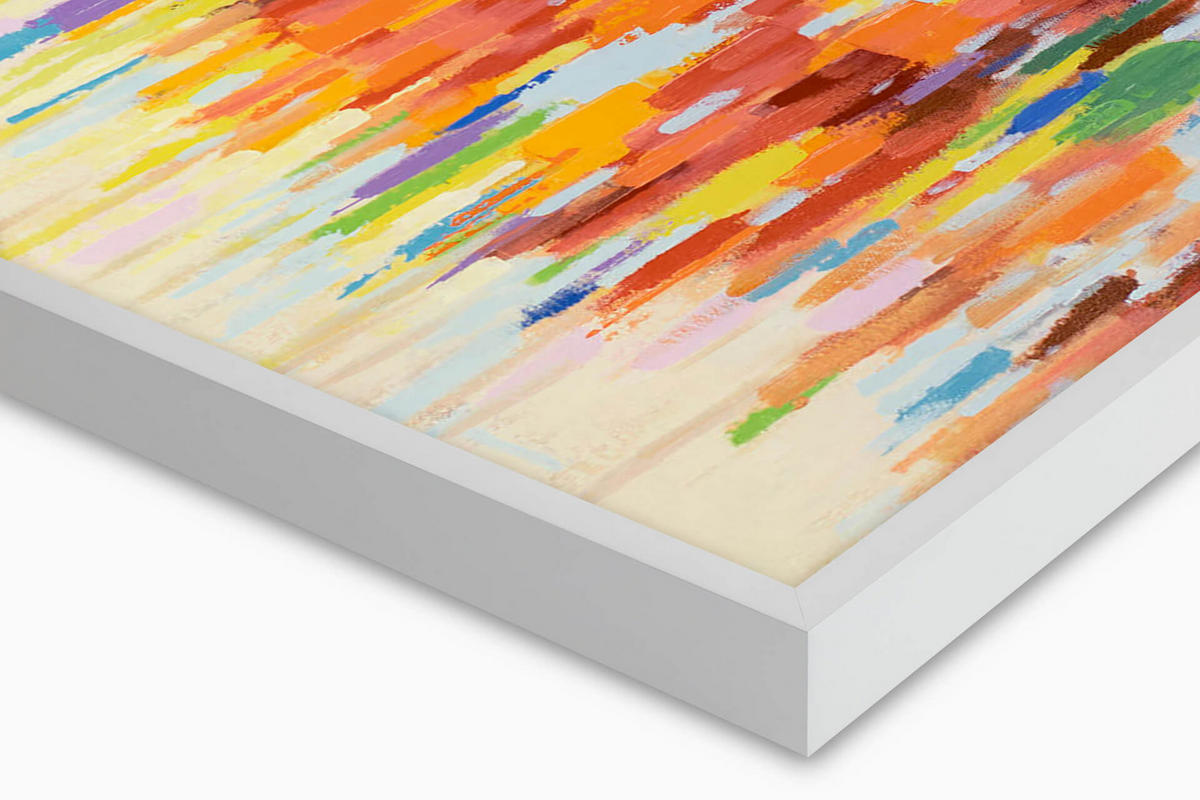 OLEJOMALBA 120/60 cm, Zvířata - různobarevná, dřevo/textil (120/60cm) - KUNSTLOFT