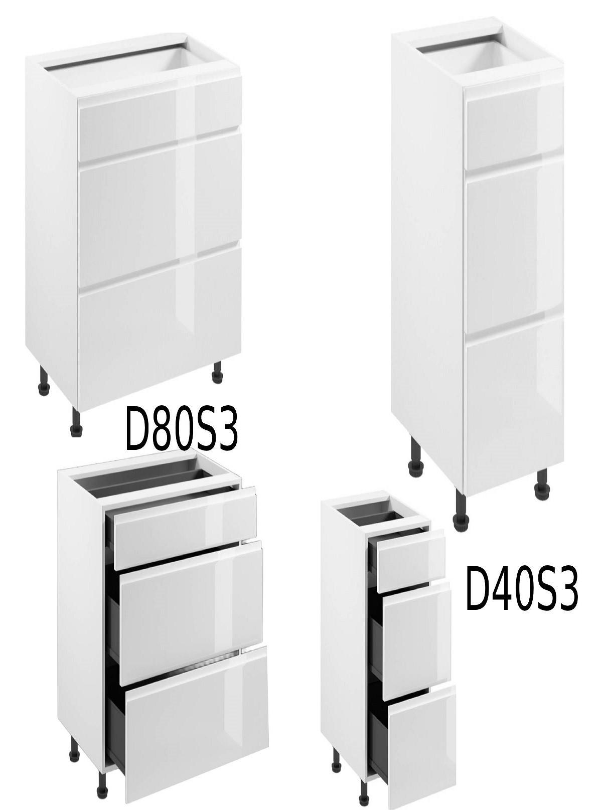 WINKELKÜCHE 420 cm x 240 cm - Aspen KA7-M420 - in Weiß/Hochglanz - Weiß Hochglanz, Holz (660/212/58cm)