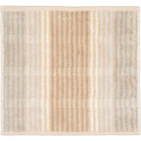 HANDTÜCHER NOBLESSE CASHMERE STREIFEN 1056 SAND - 33 - Beige, Textil (30/30cm) - Cawoe