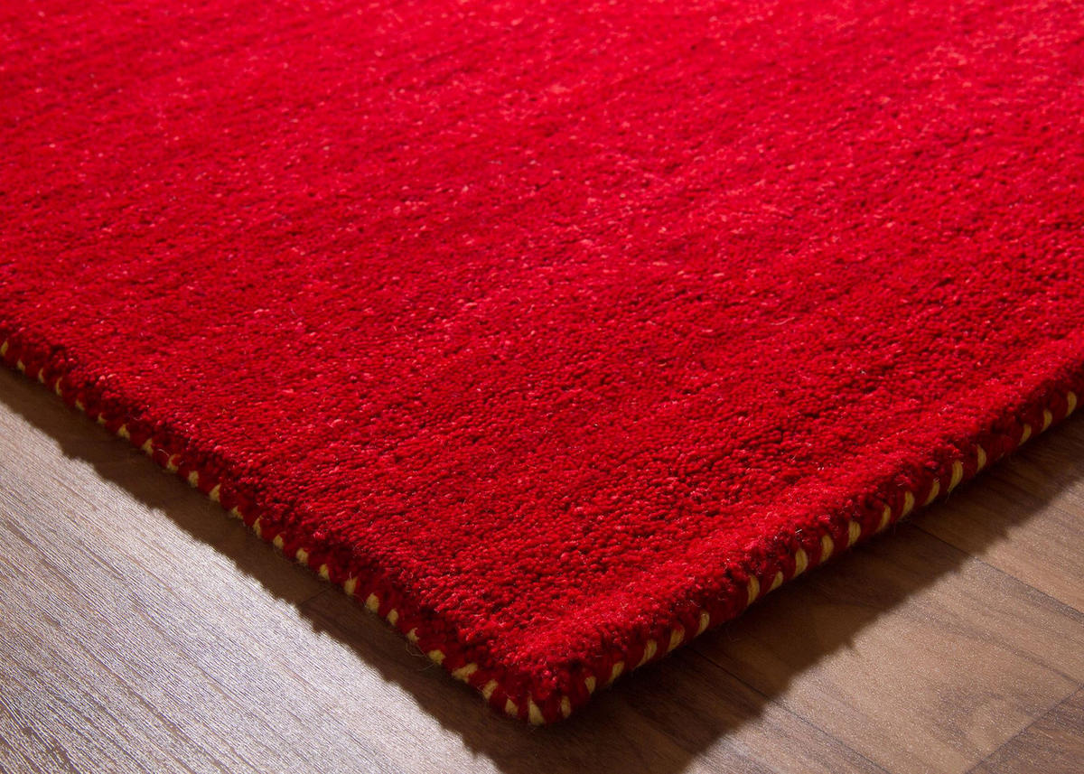 WOLLTEPPICH 240/290 cm Nomade - Rot, Naturmaterialien (240/290cm) - Steffensmeier