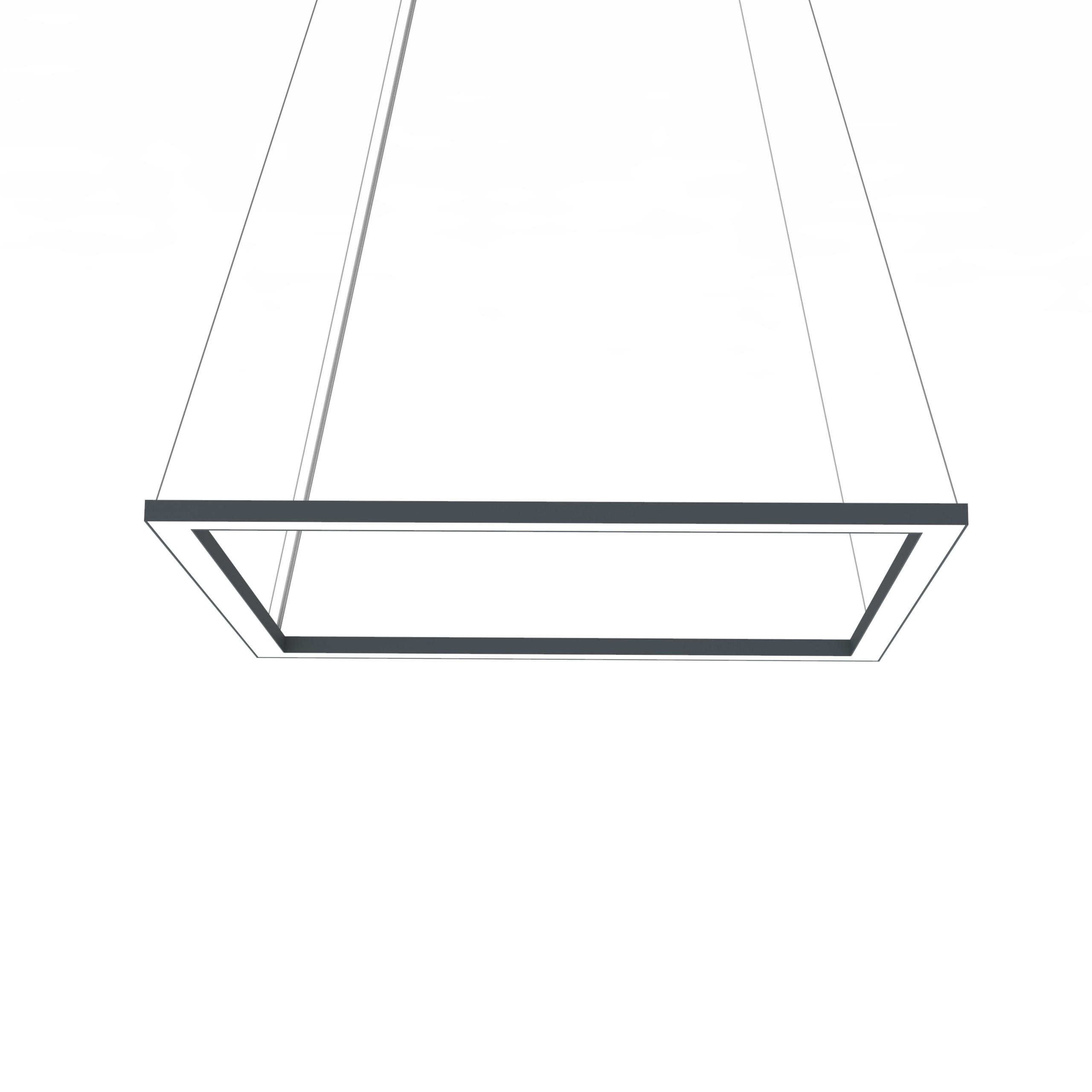 LED-HÄNGELEUCHTE - Anthrazit, Metall (60/60/100cm) - Lumicom