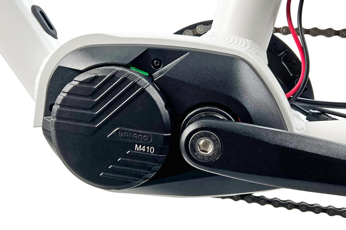 CARGO E-BIKE 24" CARGADO - Weiß, Metall (125cm) - LLOBE