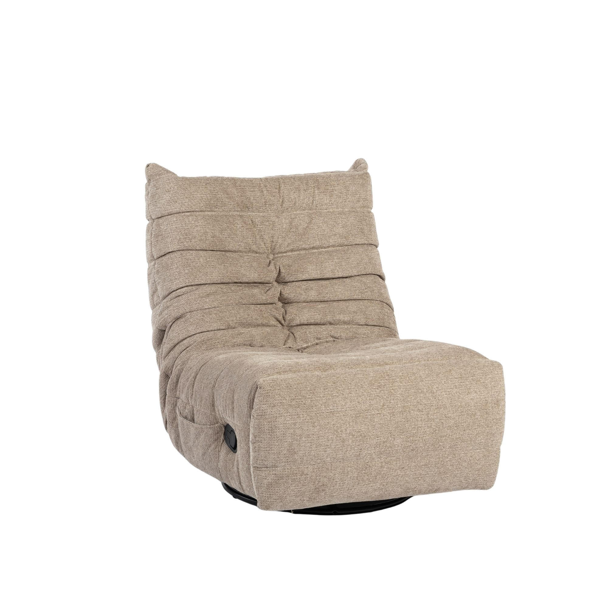 SESSEL Taupe 150/78/90 cm - Taupe, Textil (78/90/150cm) - Starfurn