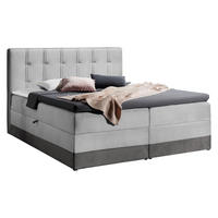 BOXBETT Royal - Grau, Holz (140/200cm) - MIRJAN24