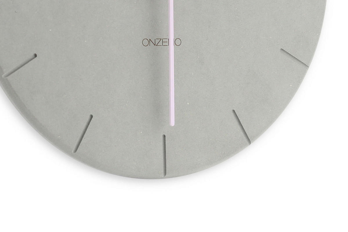 WANDUHR Design Grau 29/29 cm - Grau, Holzwerkstoff (29/29/1cm) - ONZENO