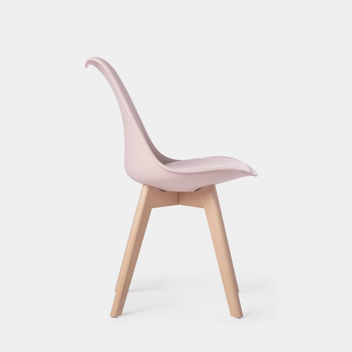 ESSZIMMERSTUHL Kler Rosa 48 cm x 82 cm - Pink, Kunststoff (48/82/57cm)