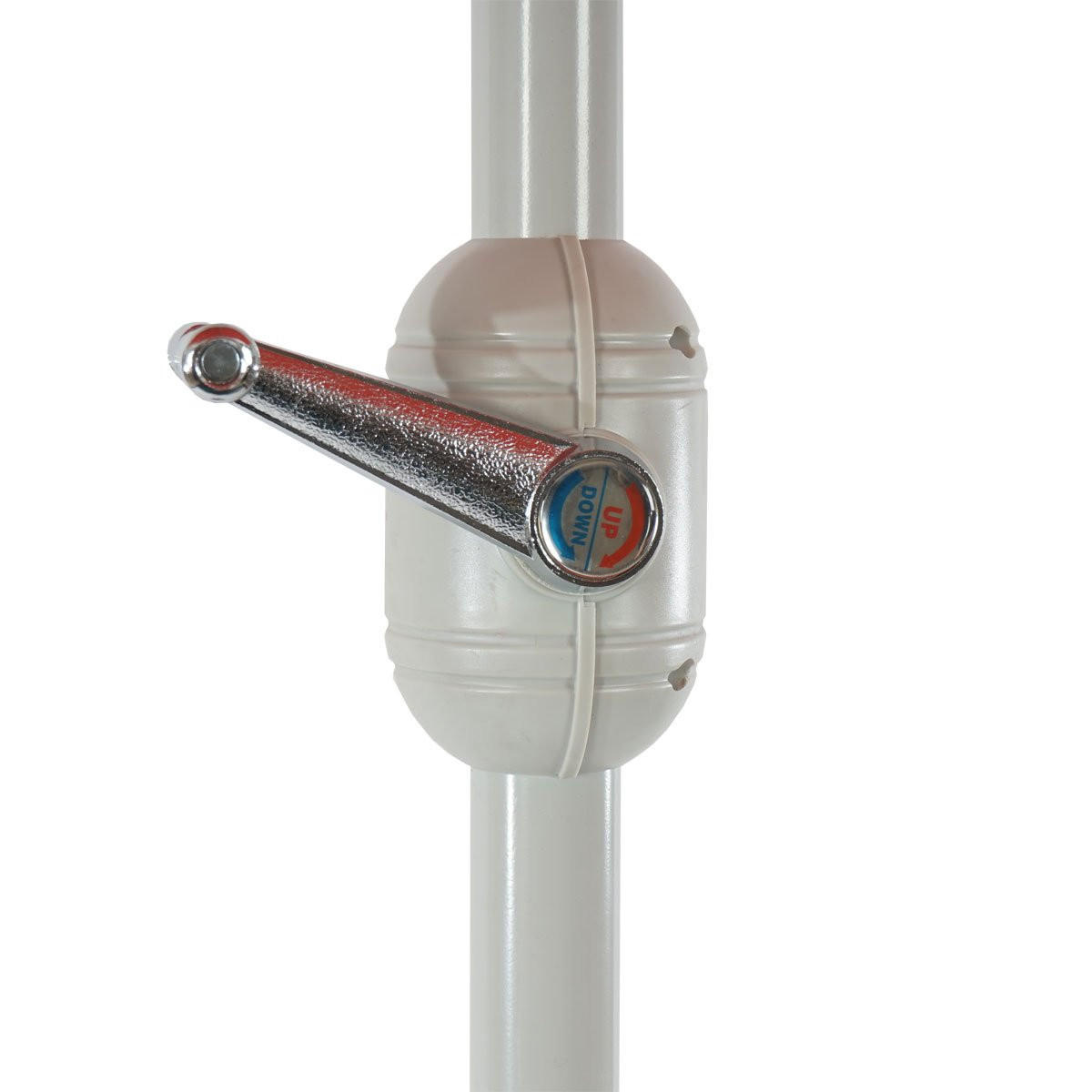 SONNENSCHIRM HALBRUND UV 50+ Orange - Orange, Textil (285/145cm) - MCW