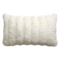KISSEN Astrid schneeweiß 40 x 65 cm - Weiß, Textil (40/65cm) - Vivaraise