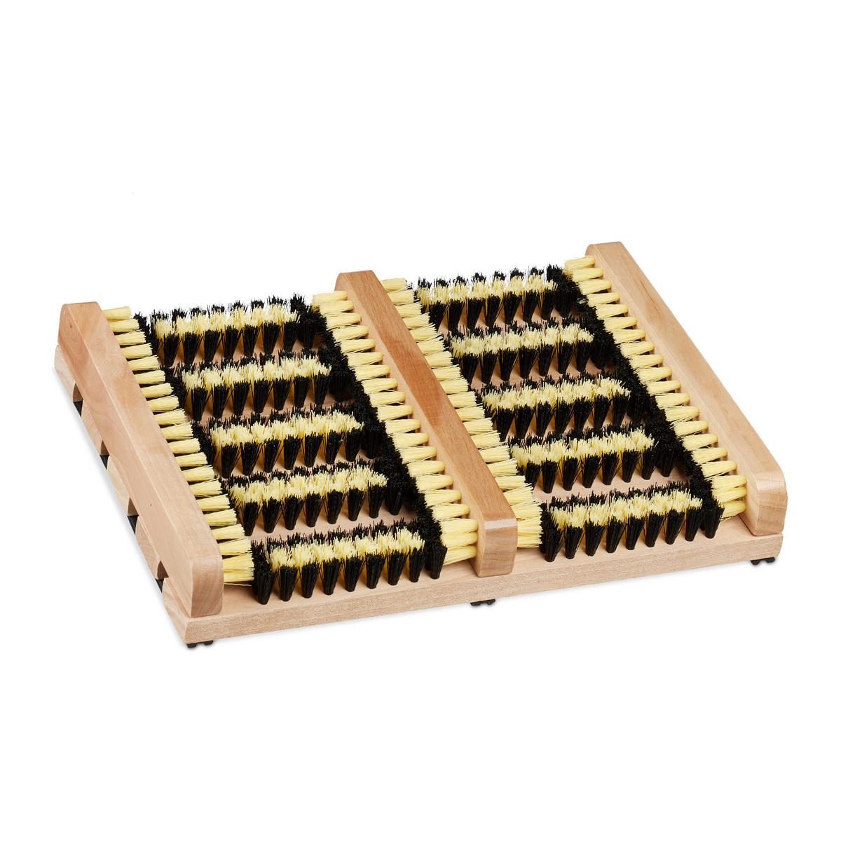 SCHUHABSTREIFER - Multicolor, Holz/Kunststoff (36/26cm) - Relaxdays