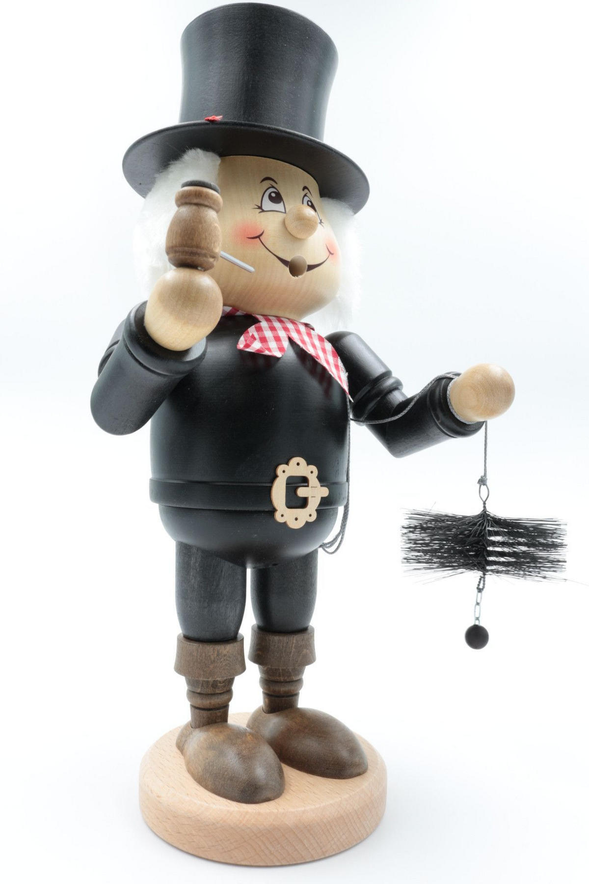 RAUCHFIGUR Wichtel Schornsteinfeger 32 cm - Multicolor, Holz (15/33/0.1cm)