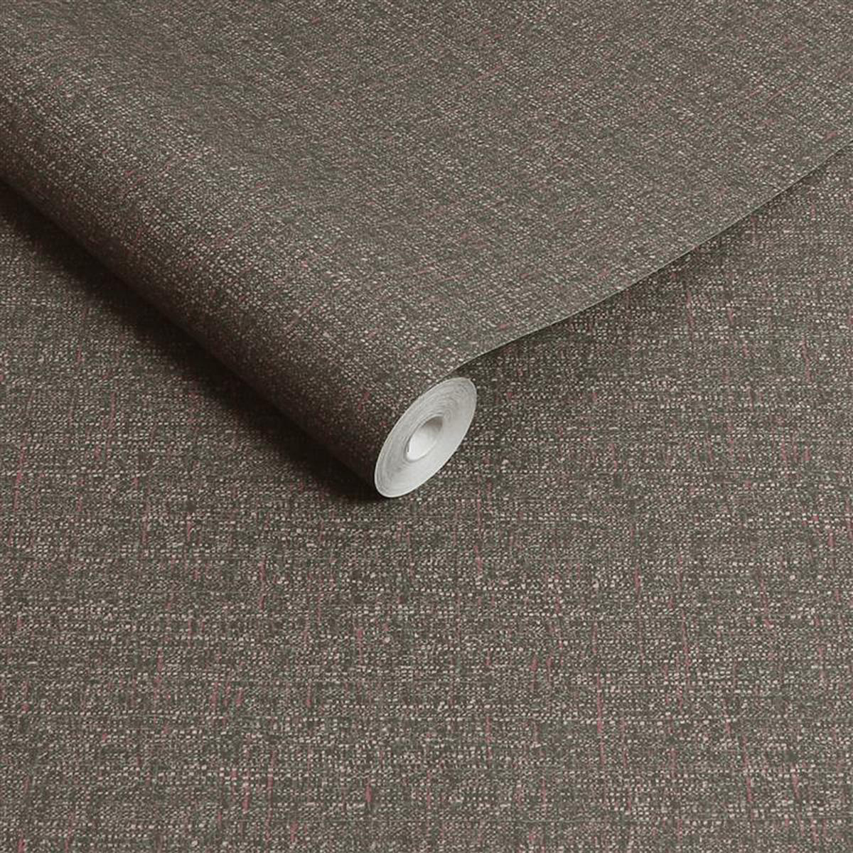 VLIESTAPETE Albion Textur Schokolade - Braun, Papier/Kunststoff (52/1000cm) - Graham & Brown