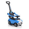 RUTSCHER 2 in 1 Rider 208 blau Rutscher mit Griff, Lehne, Bügel, Fußstütze - Blau, Kunststoff (79/43/90cm) - Moni