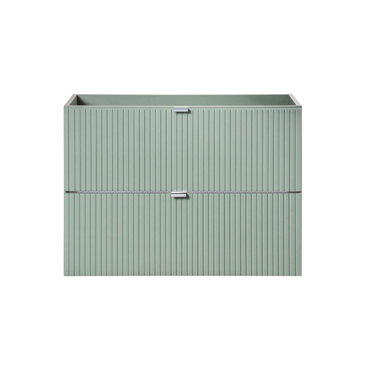 WASCHTISCHUNTERSCHRANK 80cm Jade Grün - Grün, Holzwerkstoff (80/57/40cm) - Petits-meubles