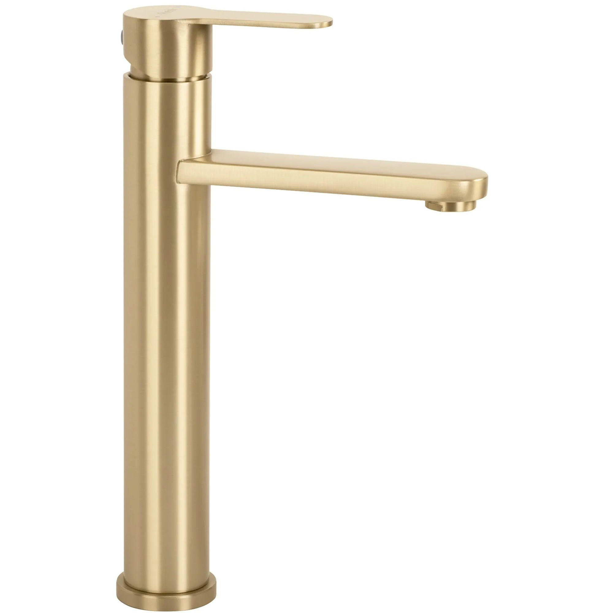 WASCHBECKENARMATUR Rea Arcos Brush Gold - Goldfarben, Metall (20/29/11.7cm) - REA
