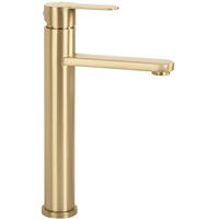 WASCHBECKENARMATUR Rea Arcos Brush Gold - Goldfarben, Metall (20/29/11.7cm) - REA