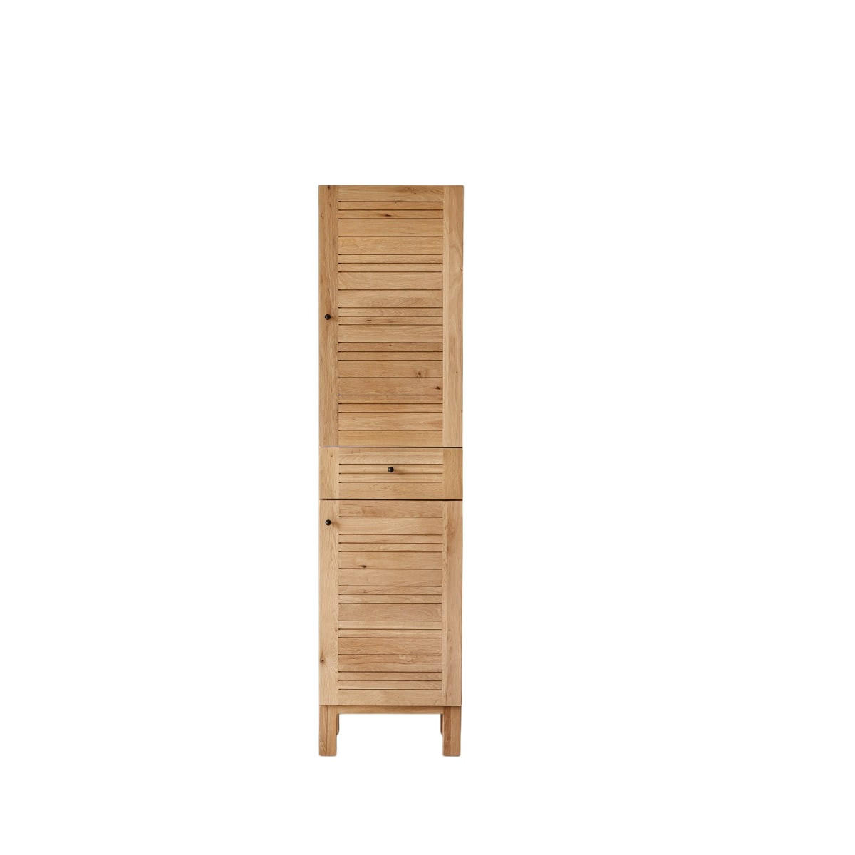 HOCHSCHRANK Soho Natur aus Eiche - Naturfarben, Holz (40/160/35cm) - Tikamoon