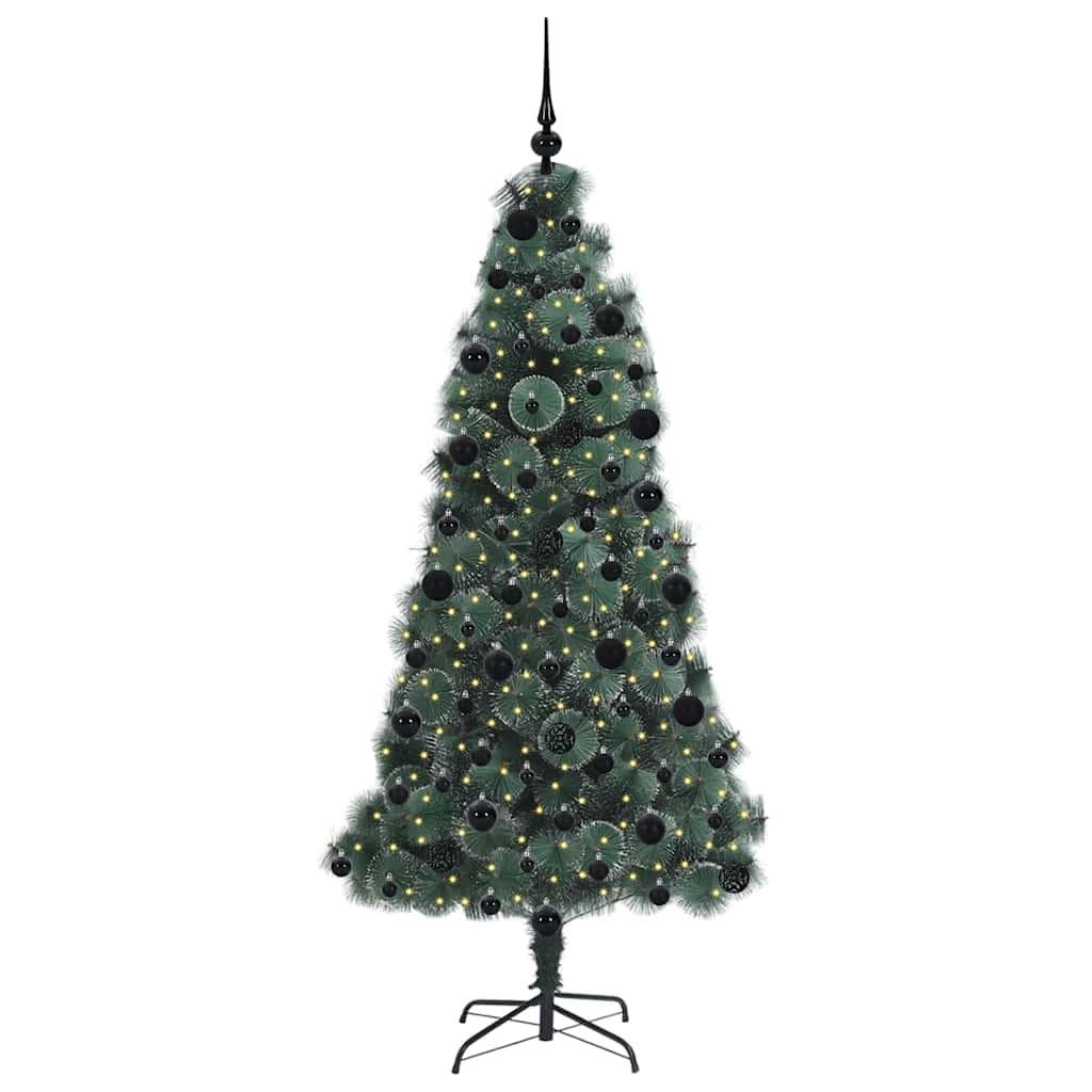 vidaXL Weihnachtsbaum Grün 210 cm
