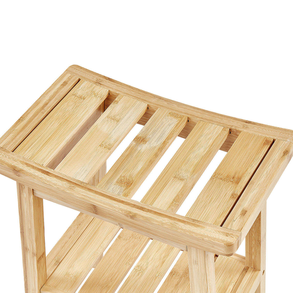 PRIROČNA MIZICA bambus svetlo rjava Tremont - rjava, les (45/39/45cm) - Beliani