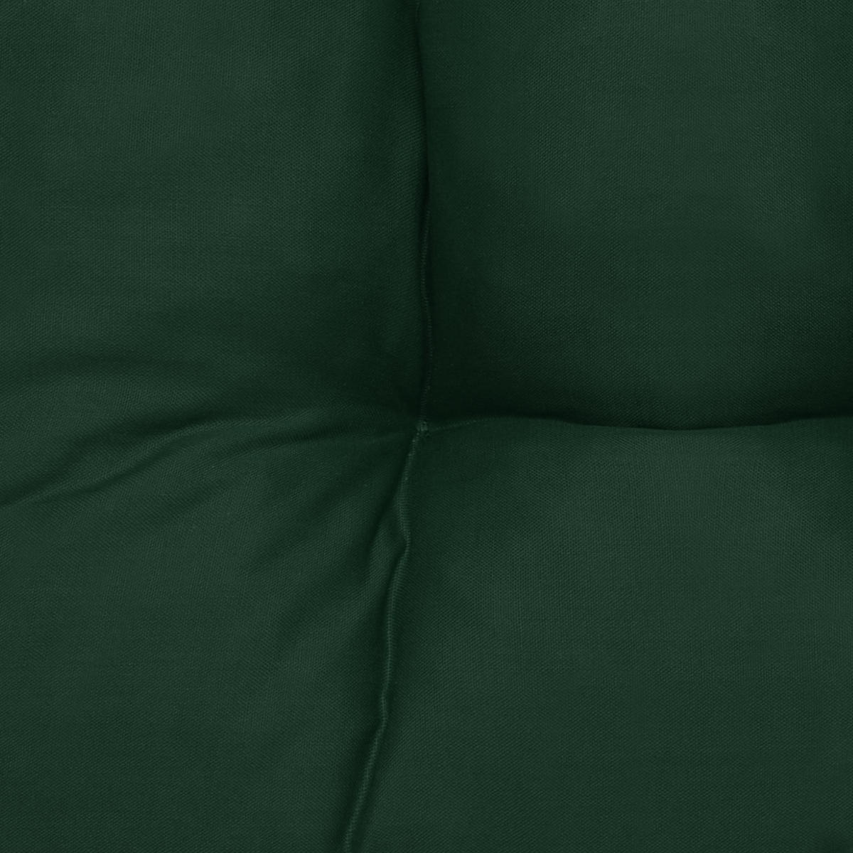 STUHLKISSEN Lisa 40/40/8 cm Dunkelgrün 4tlg - Dunkelgrün, Textil (40/40cm) - Beautissu 
