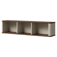 WANDREGAL Marly RE20 - Kaschmir/Nussbaumfarben, Holzwerkstoff (130/30/25cm) - MIRJAN24
