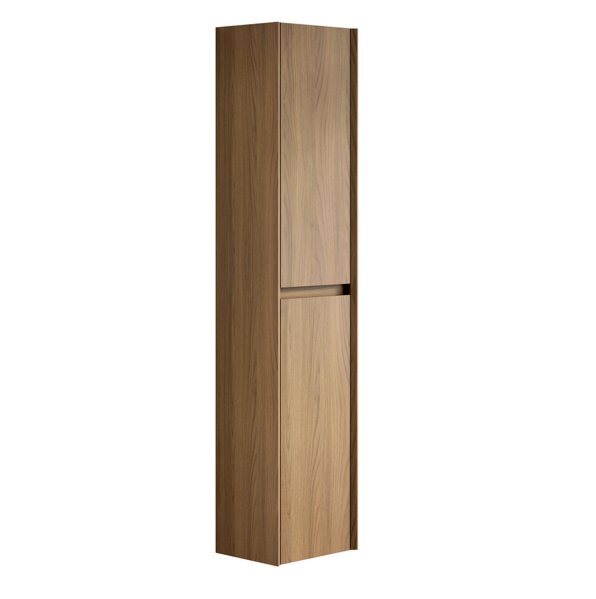 HÄNGESCHRANK 140x24x30 cm Eiche aus Mehrschicht-Sperrholz mit Dämpfersystem & 2 Türen - Eichefarben, Holzwerkstoff (24/30/140cm) - Modfu