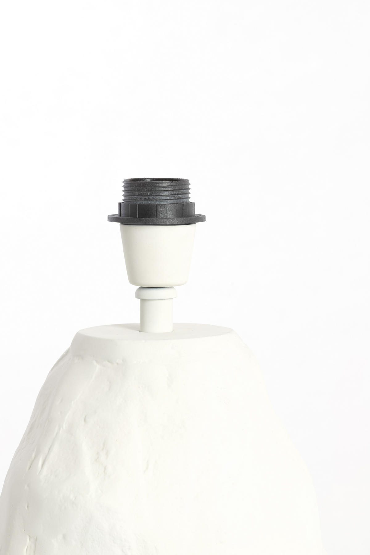 LAMPENSOCKEL Mavelle Weiß 25/20/36 cm - Weiß, Metall (25/20/36cm) - Light & Living