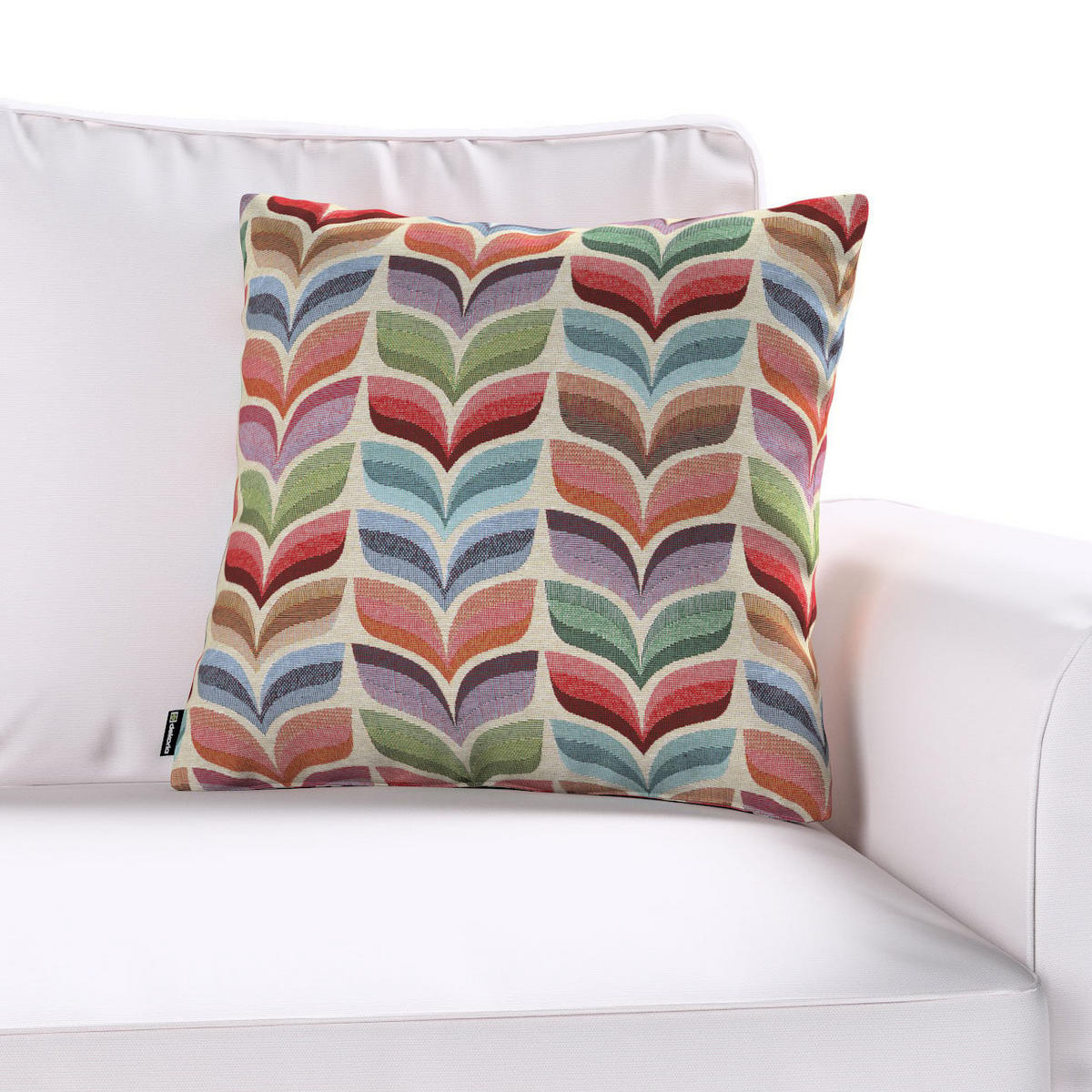 KISSENHÜLLE Intenso pink, 43x43 cm - Pink, Textil (43/43cm) - Dekoria