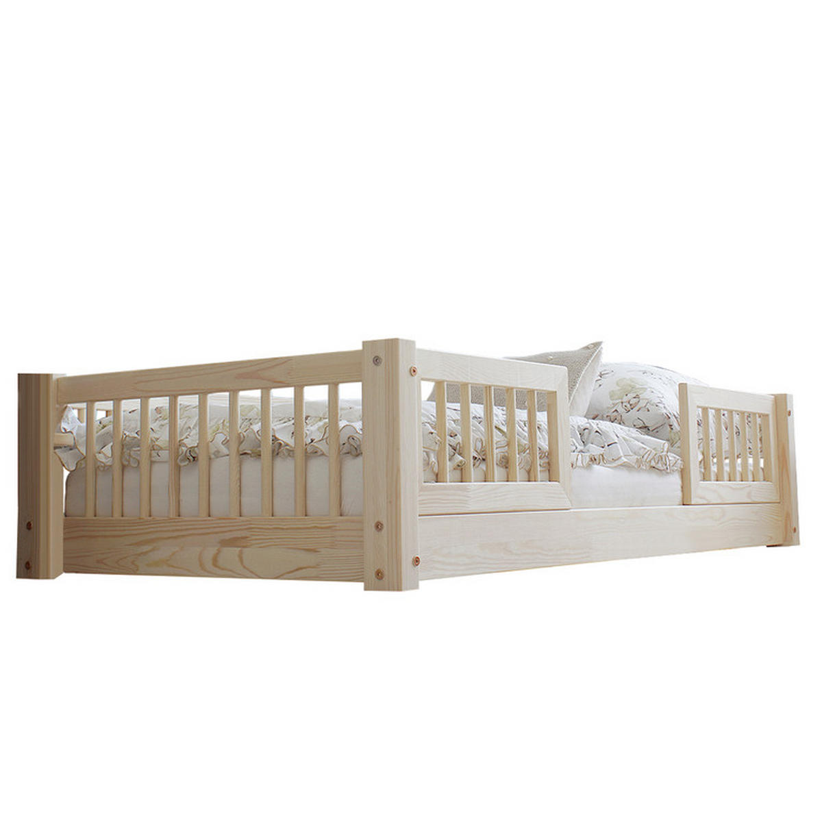 POSTEL 90/190 Adèle Přírodní dřevo - hnědá, dřevo (90/190cm) - Petits-meubles