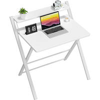 KLAPPSCHREIBTISCH mit Monitorständer Weiß - Weiß, Metall (56/70/81cm)