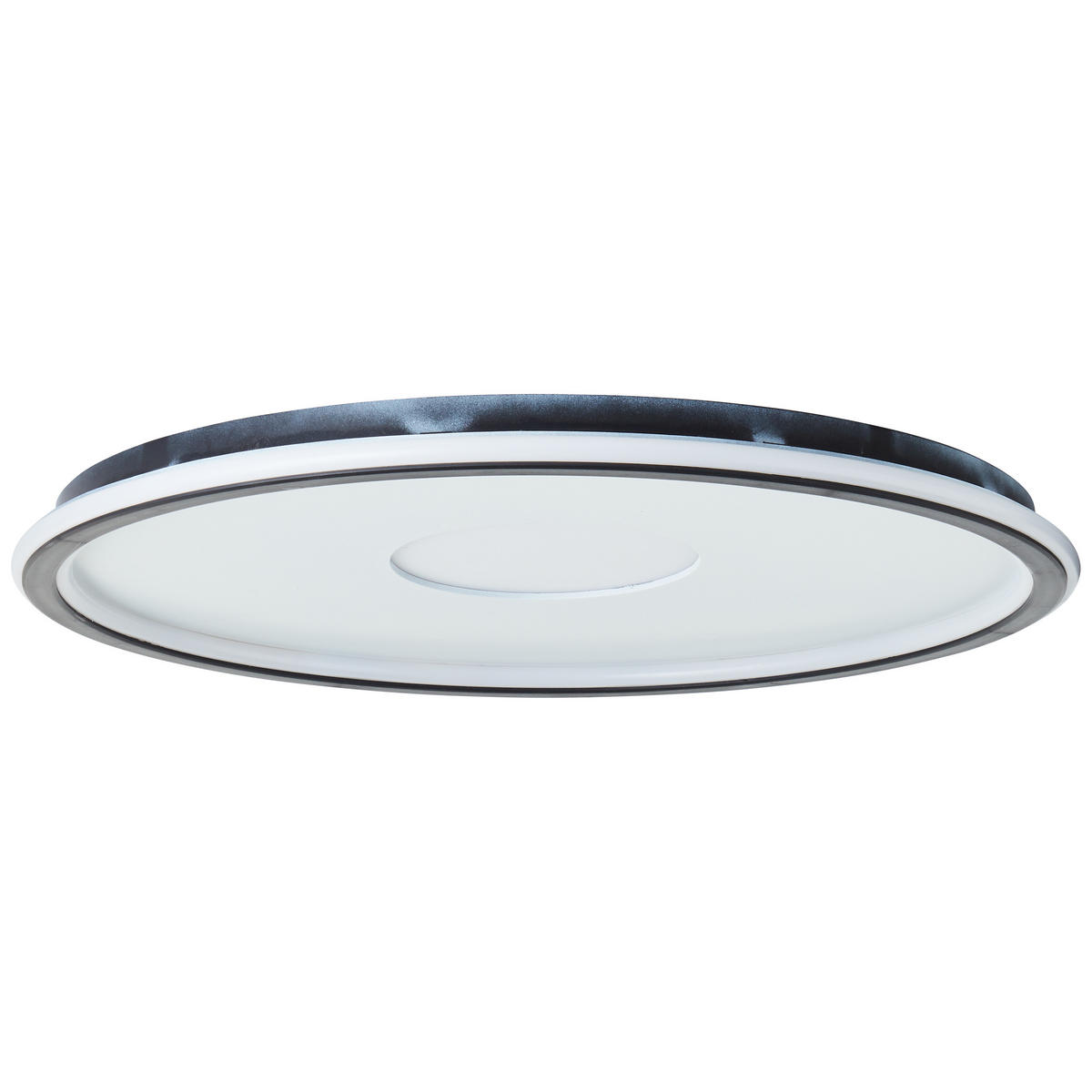 DECKENLEUCHTE Vegas G99703/76 - Schwarz, Metall (50.8/50.8/3.6cm) - Brilliant