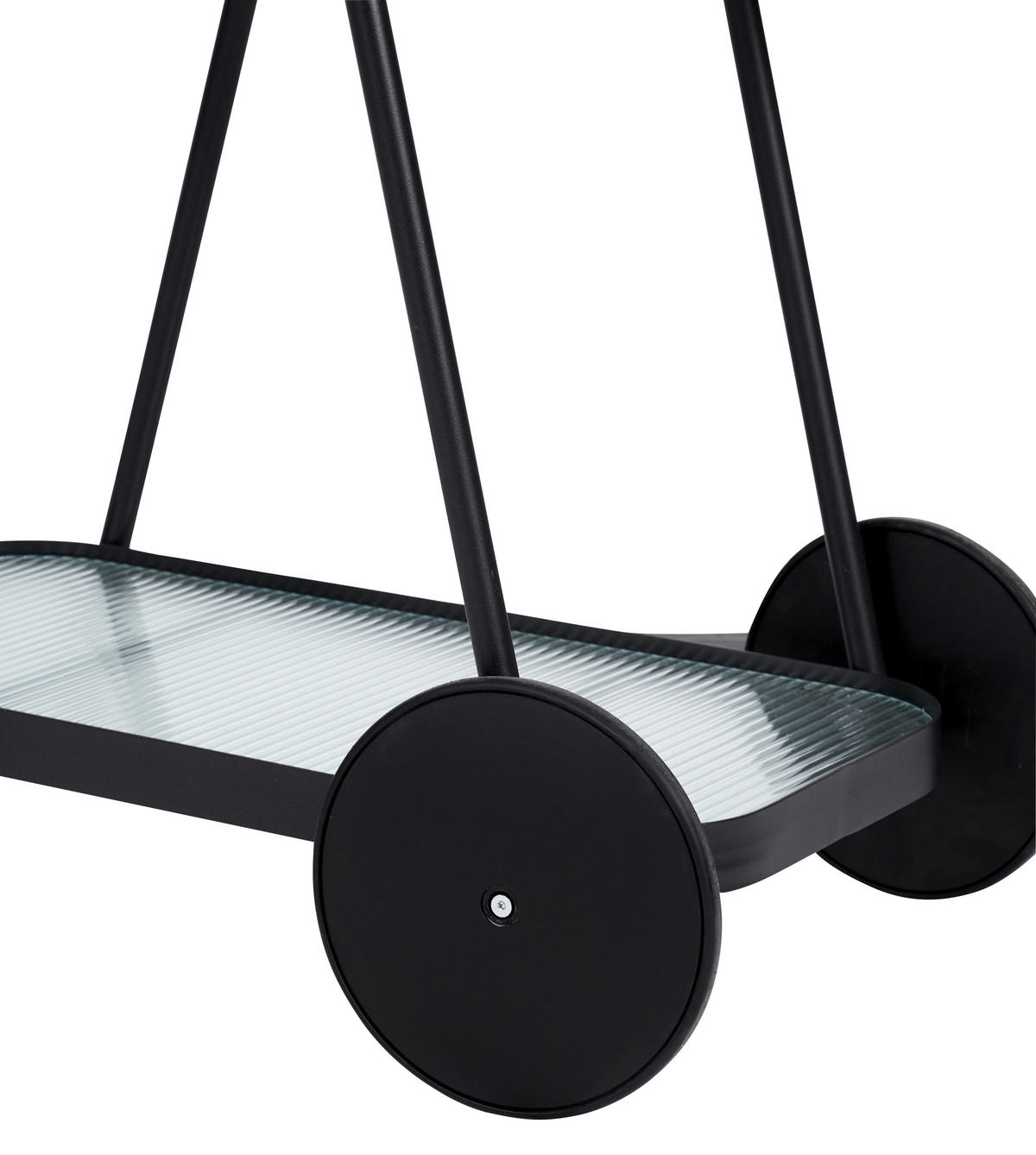 SERVIERWAGEN, Steam, Schwarz, Metall, 73 x 70 x 43 cm - Schwarz, Metall (73/43/70cm) - ebuy24