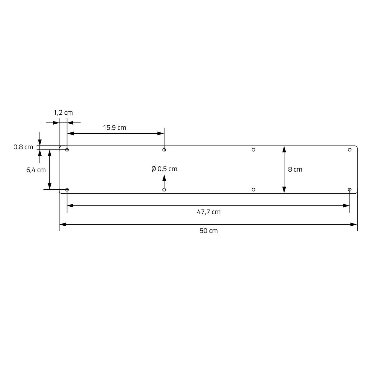 TISCHBEINE 2er Set 50xH71 cm X-Form, Schwarz - Schwarz, Metall (50/5/71cm) - ML-DESIGN