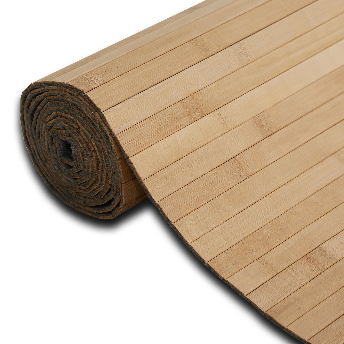 PARAVENT 250/145 cm Hellbraun Raumteiler Bambus - Hellbraun, Naturmaterialien (250/145/1cm) - Homestyle4u