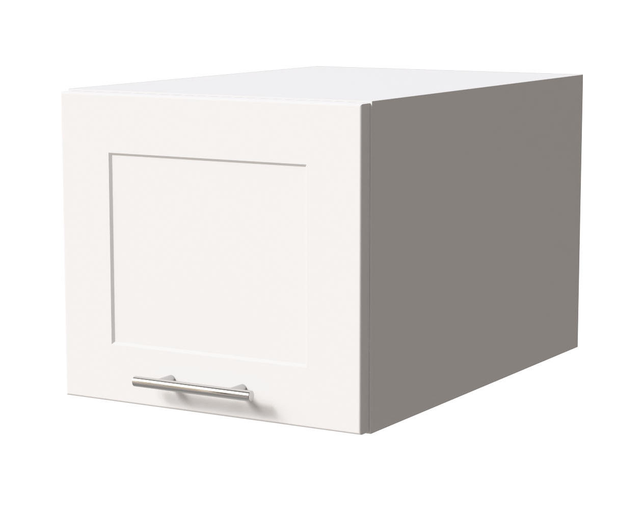 KÜCHENAUFSATZSCHRANK Oslo W6B/40 Weiß Matt / Weiß Matt 40 / 59 / 36cm - Weiß, Holz/Holzwerkstoff (40/36/59cm) - Feldmann-Wohnen