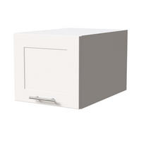 KÜCHENAUFSATZSCHRANK Oslo W6B/40 Weiß Matt / Weiß Matt 40 / 59 / 36cm - Weiß, Holz/Holzwerkstoff (40/36/59cm) - Feldmann-Wohnen