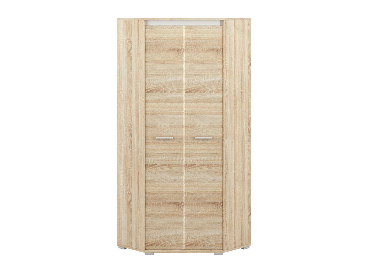 KLEIDERSCHRANK – AVO 04 – 82 cm – Avo – Sonoma Eiche / Dunkelgrau - Dunkelgrau/Sonoma Eiche, Holzwerkstoff (82/200/82cm) - hi-markt